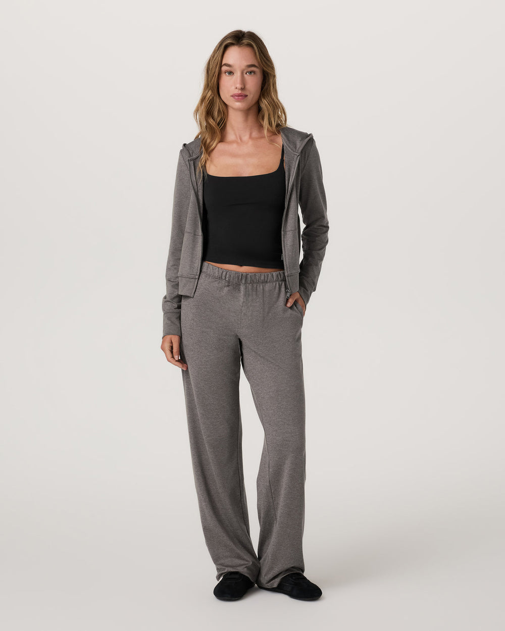 Halo Straight Leg Pant Women's Chia Heather Pants | Vuori For sale