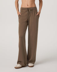 Compose Wideleg Pant Espresso Mid-High Rise Pants | Vuori Outlet