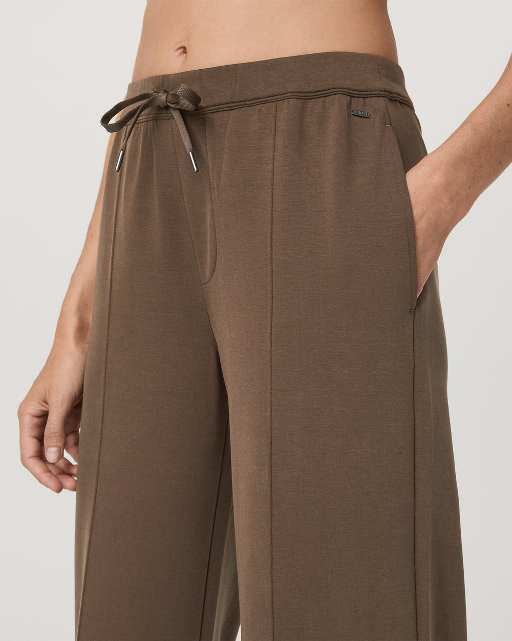 Compose Wideleg Pant Espresso Mid-High Rise Pants | Vuori Outlet