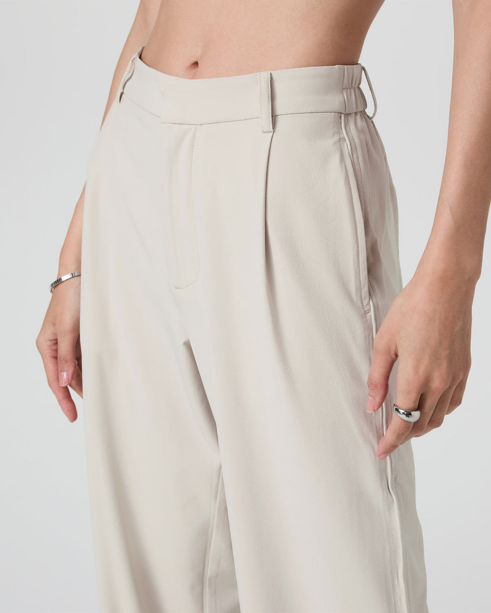 Villa Trouser Women's Mushroom Tailored Pants | Vuori US