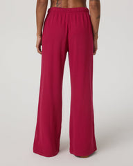 Waffle Wideleg Pant Women's Strawberry Waffle Knit Pant | Vuori Clothing