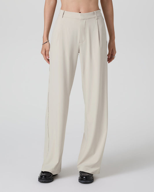 Villa Trouser-Long Mushroom Tailored Pants | Vuori Online
