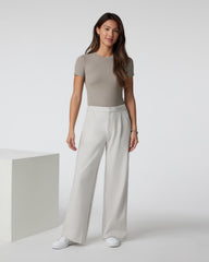 Elevation Trouser-Short Ecru Heather | Vuori Outlet