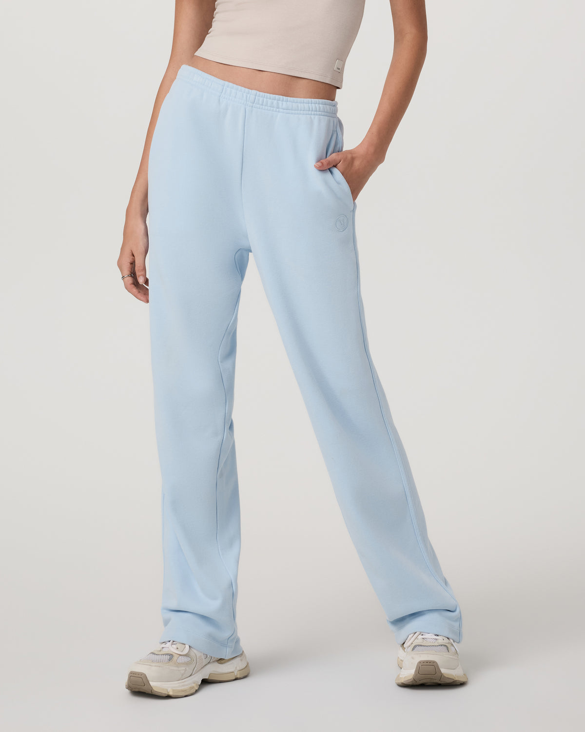 Sedona Straight Leg Sweatpant - Short Crystal Blue Pants | Vuori On sale