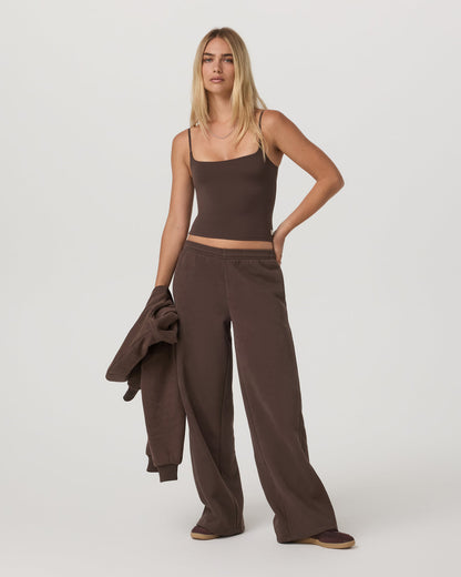 Restore Ultra Wideleg Sweatpant Women's Java Pants | Vuori Discount