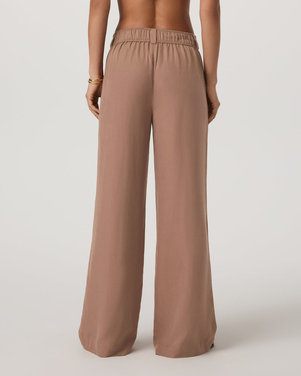 Trestles Twill Wideleg Women's Nutmeg Trouser Pants | Vuori Sale