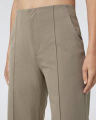 Womens Meta Wideleg Taupe Tailored Pants | Vuori On sale