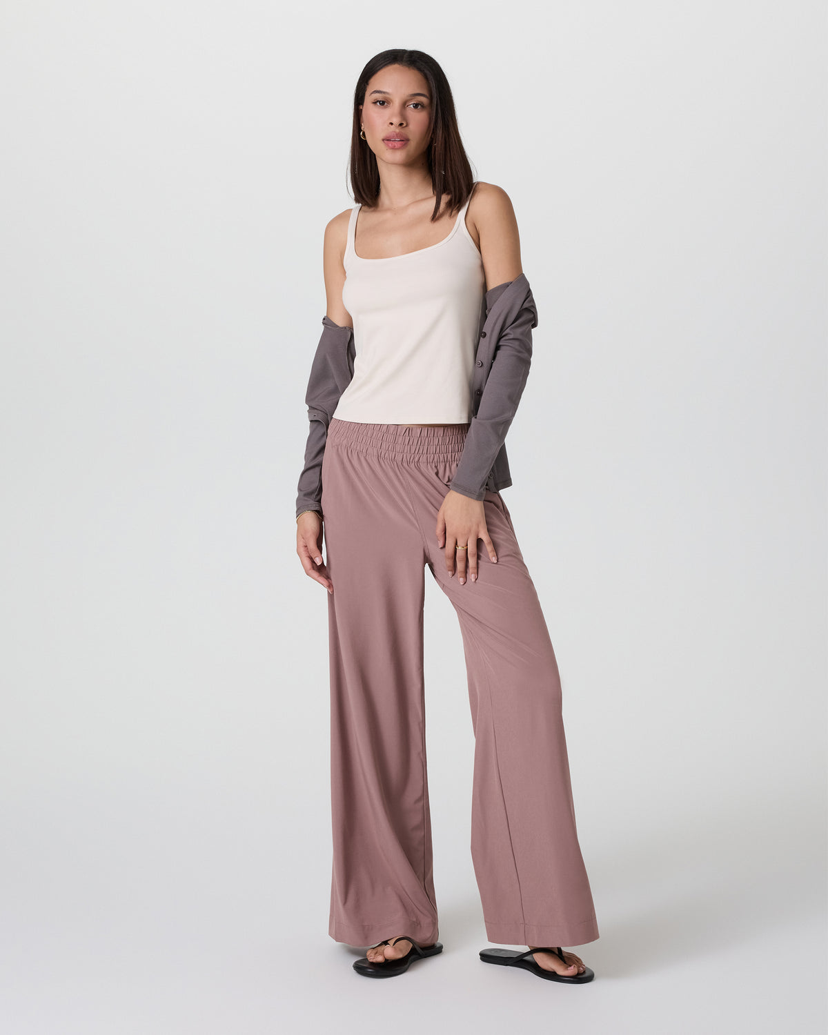 Villa Wideleg Pant Women's Zion Rose Pants | Vuori Outlet
