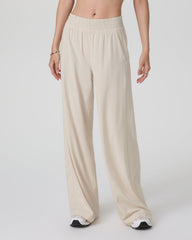 Villa Wideleg Pant - Long Women's Tall Milkweed Pants | Vuori US