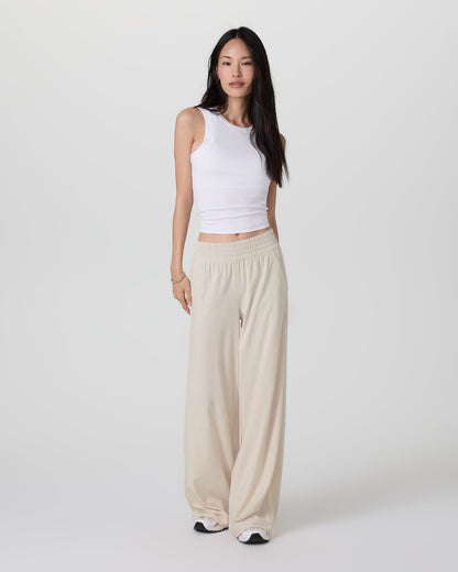 Villa Wideleg Pant - Long Women's Tall Milkweed Pants | Vuori US