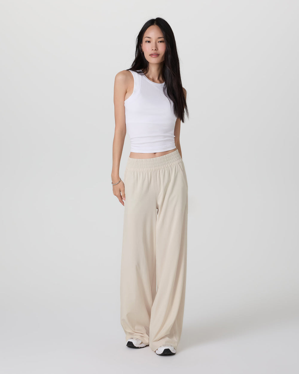 Villa Wideleg Pant - Long Women's Tall Milkweed Pants | Vuori US