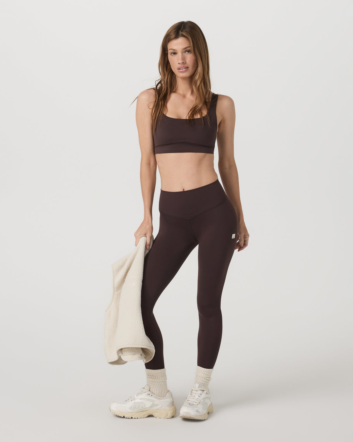 Vuori AllTheForm™ Legging Women's French Roast High-Rise Legging | Vuori Clothing
