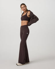 Vuori AllTheForm™ Flare Women's French Roast Flare Leggings | Vuori