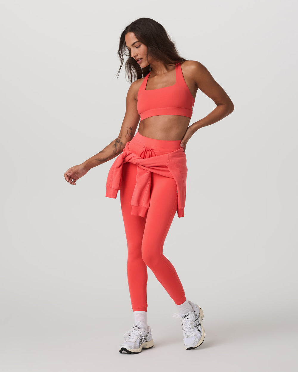 Daily Form Legging Women's Bright Coral Leggings | Vuori Discount