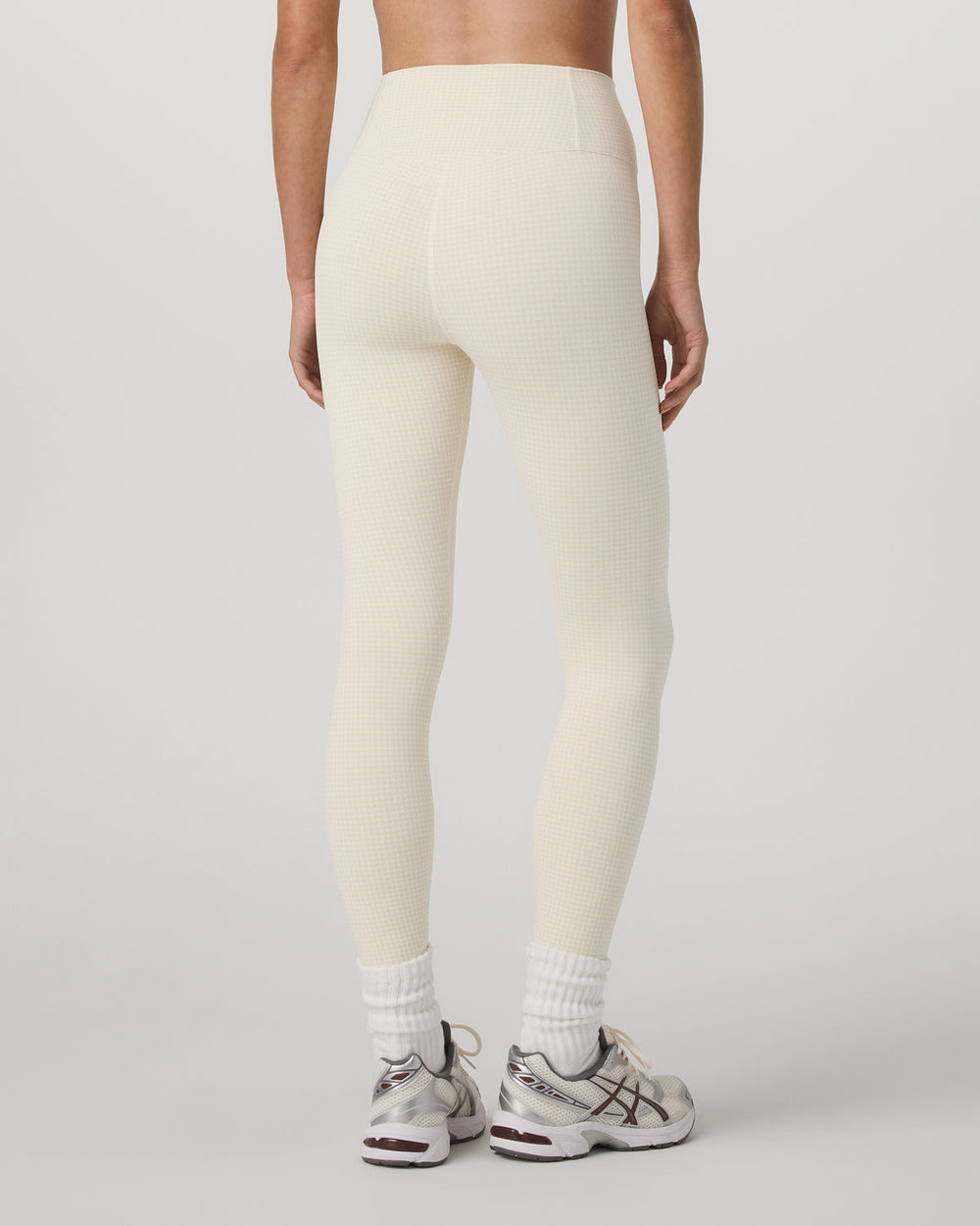 Micro Houndstooth Legging Natural Micro Houndstooth | Vuori US