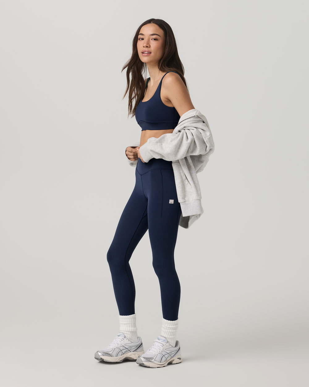 Vuori AllTheForm™ Pocket Legging Women's Blue Coast Leggings | Vuori Clothing