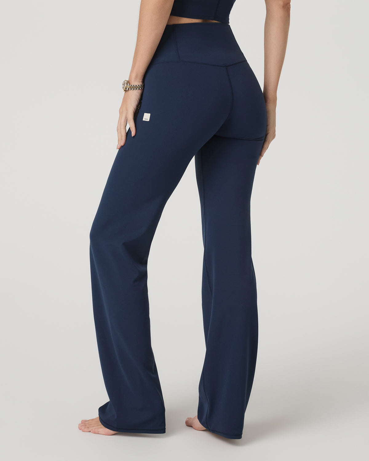 Vuori AllTheFeels™ Straight Leg Women's Blue Coast Leggings | Vuori Sale