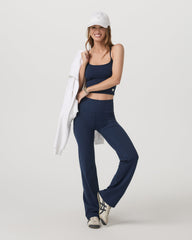 Vuori AllTheFeels™ Straight Leg Women's Blue Coast Leggings | Vuori Sale