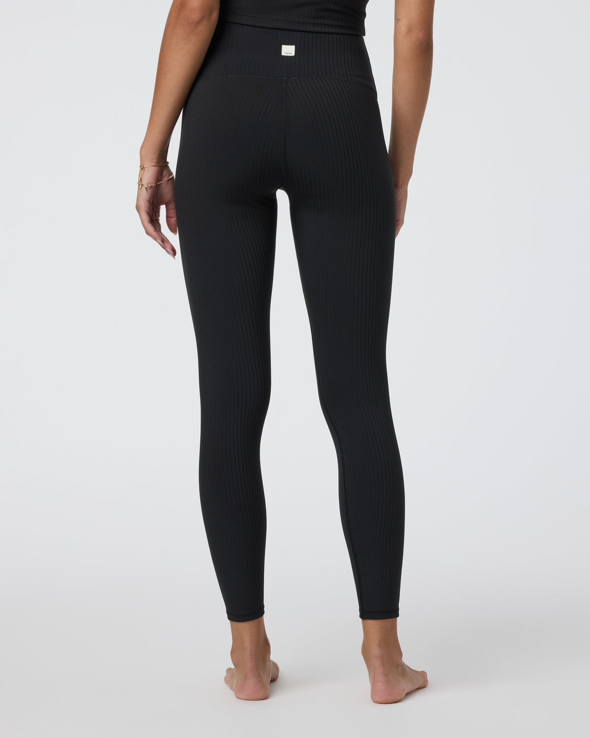Inversion Rib Legging Black | Vuori Clothing