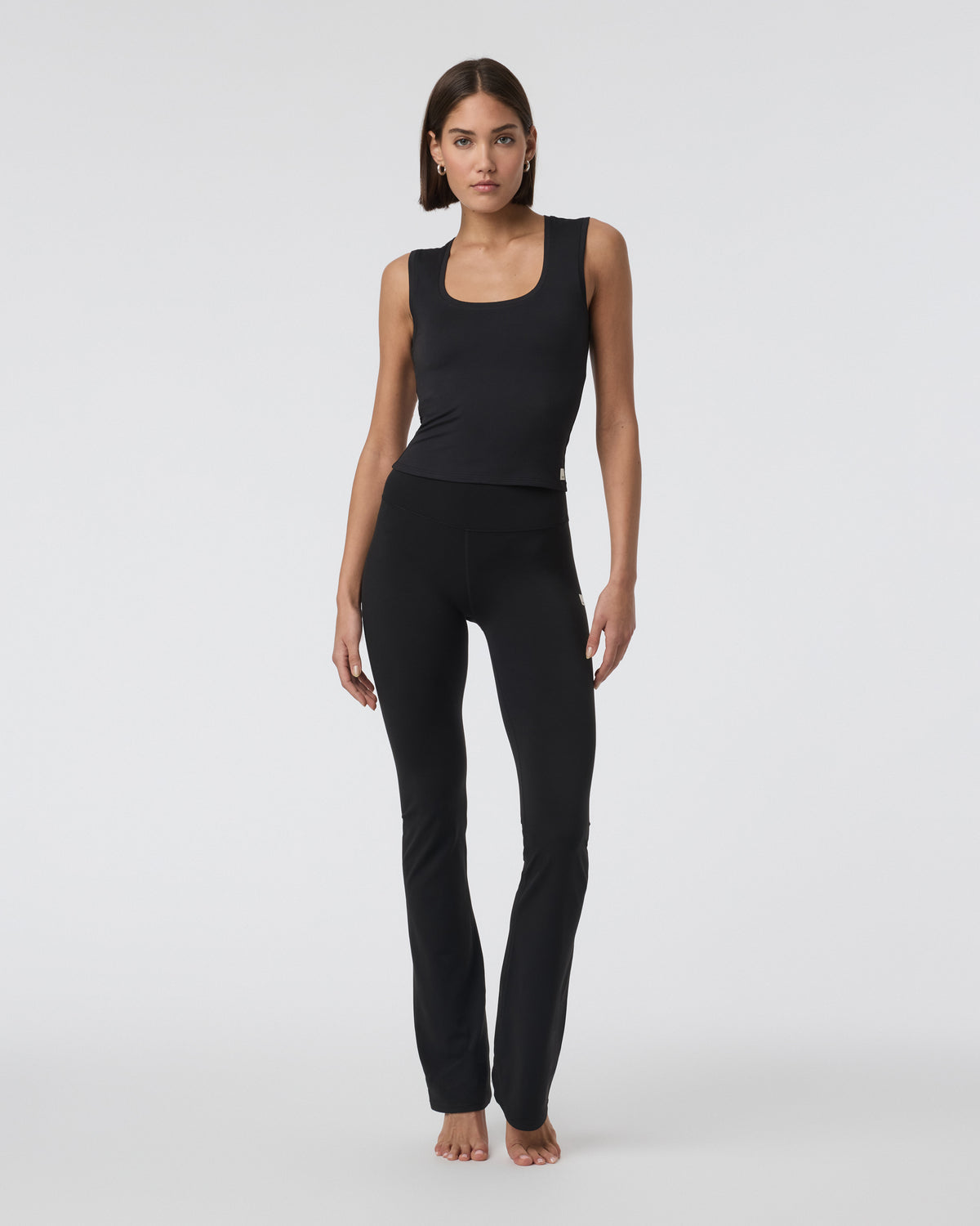Vuori AllTheFeels™ Slim Flare - Short Black | Vuori On sale