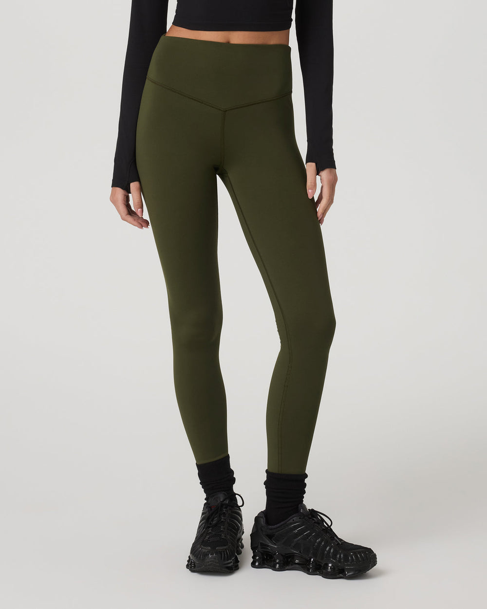 Chilled Out Legging Women's Olive High-Waist Leggings | Vuori Clothing