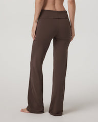 Vuori AllTheFeels™ Foldover Pant Women's Java Pants | Vuori US
