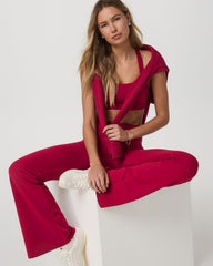 Vuori AllTheForm™ Flare - Short Strawberry Leggings | Vuori Online