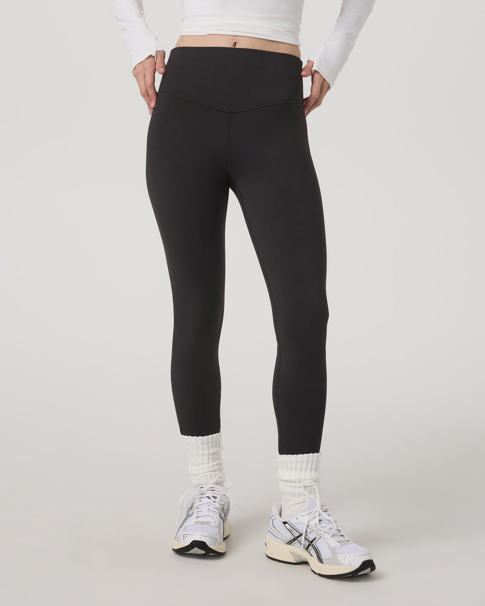 Chilled Out Legging Washed Black High-Waist Leggings | Vuori Outlet