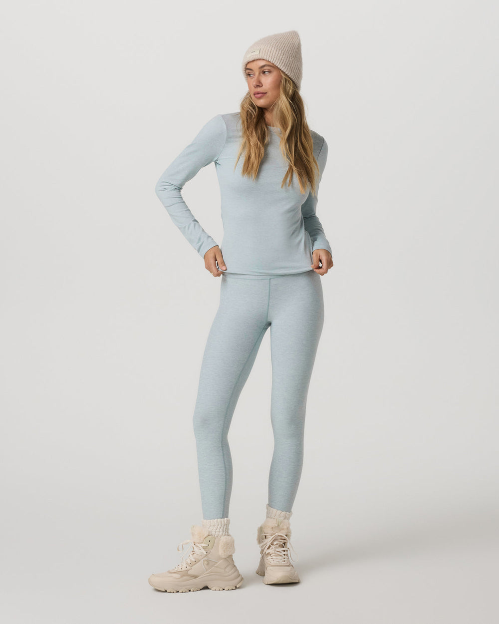 Clean Elevation Legging Women's Blue Haze Leggings | Vuori US