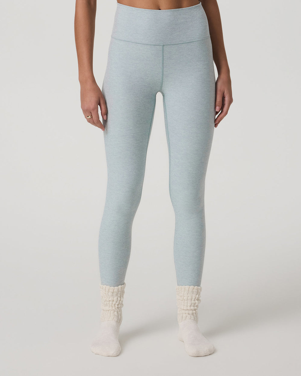 Clean Elevation Legging-Short Blue Haze Heather | Vuori