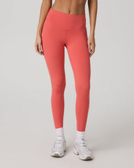 Vuori AllTheForm™ Legging - Short Women's Bright Coral Leggings | Vuori Outlet