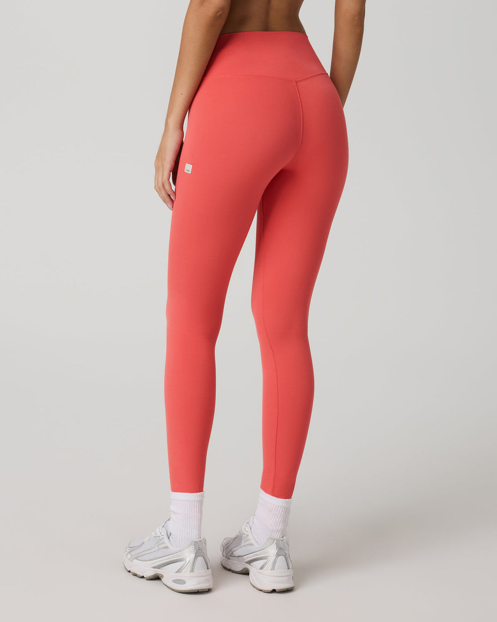Vuori AllTheForm™ Legging - Short Women's Bright Coral Leggings | Vuori Outlet