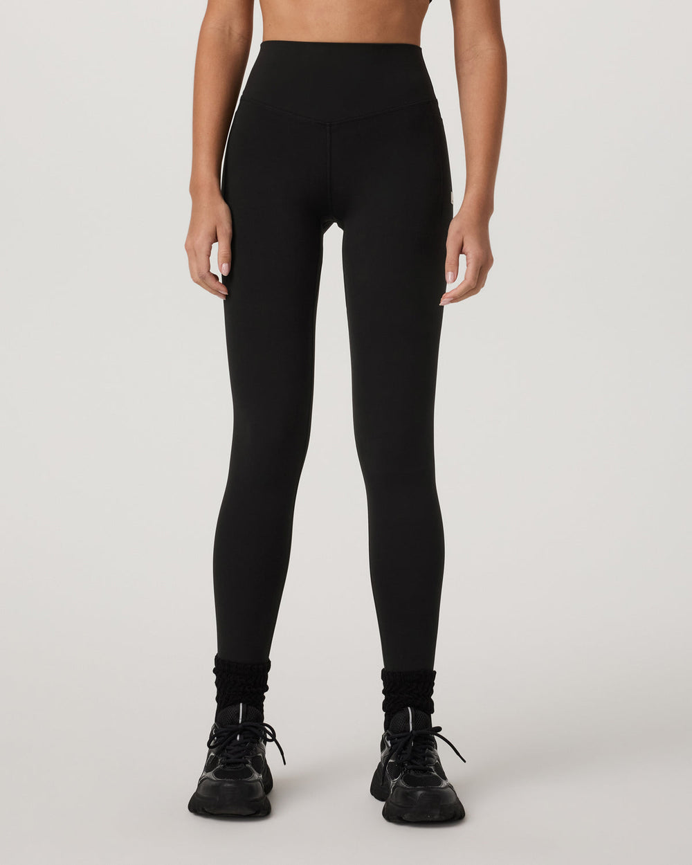 Vuori AllTheForm™ Pocket Legging - Long Black Leggings | Vuori Online
