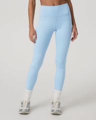 Inversion Rib Legging Women's Crystal Blue Rib Knit Leggings | Vuori US