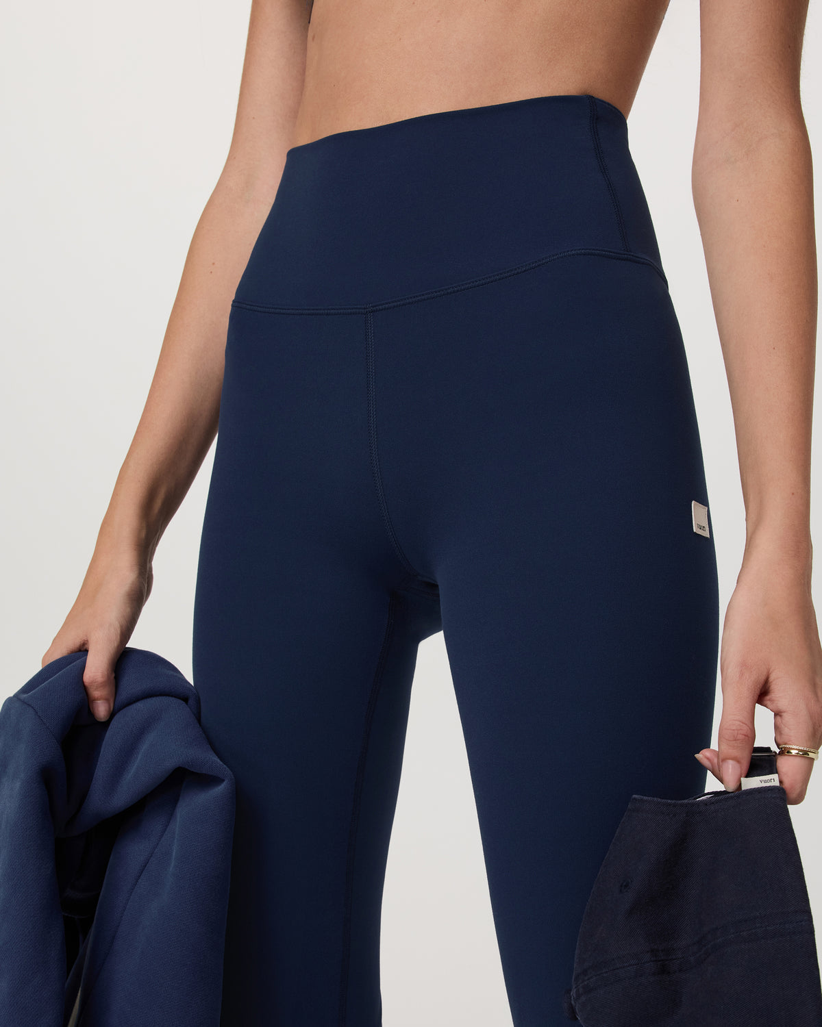 Vuori AllTheFeels™ Slim Flare Blue Coast Leggings | Vuori