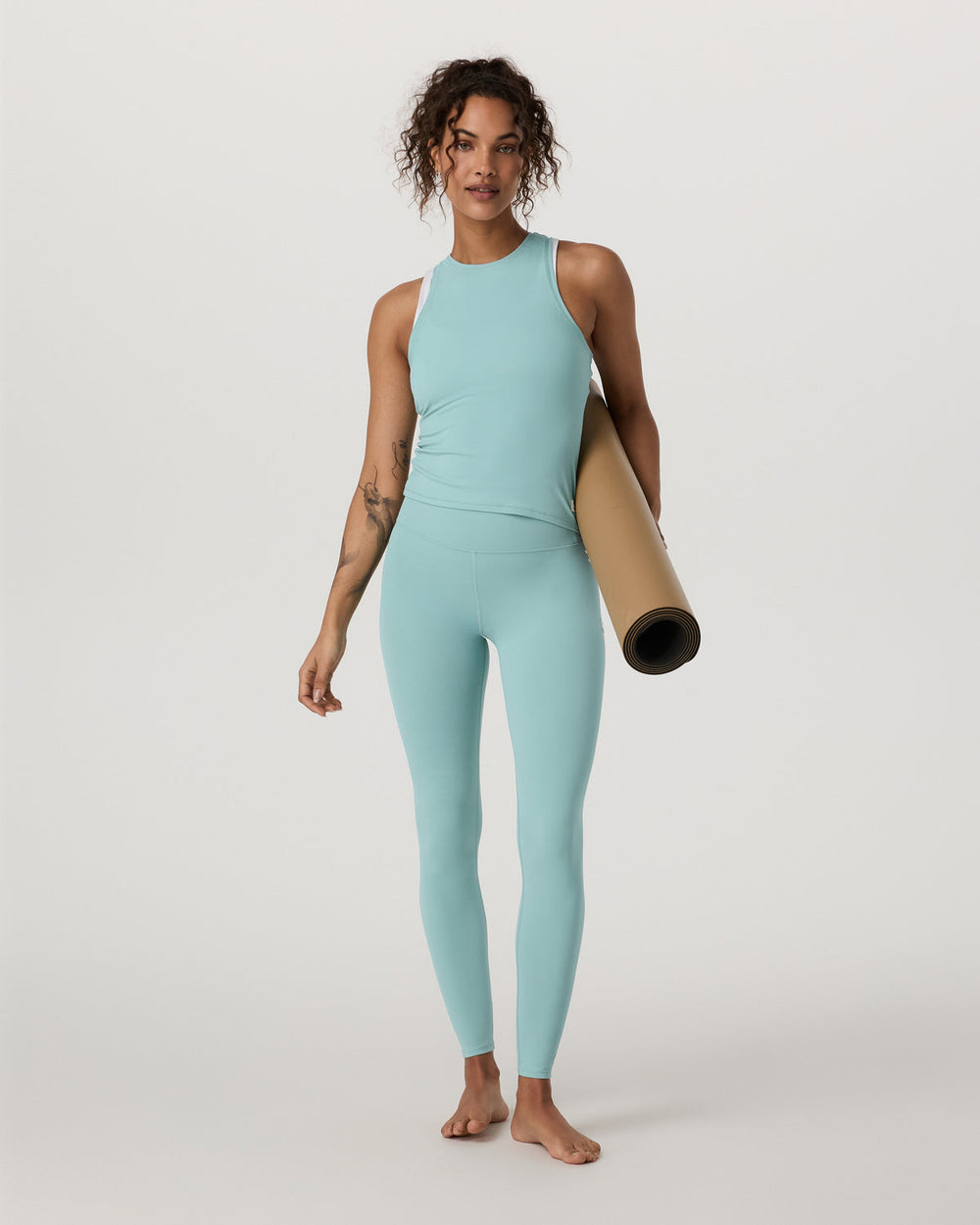Vuori AllTheFeels™ Legging - Short Sea Spray Leggings | Vuori Sale