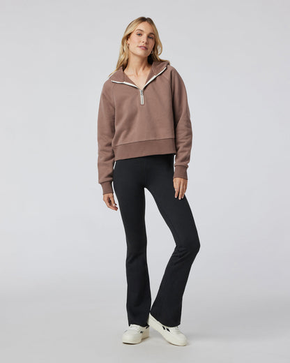 Halo Slim Flare Women's Black Flare Leggings | Vuori On sale