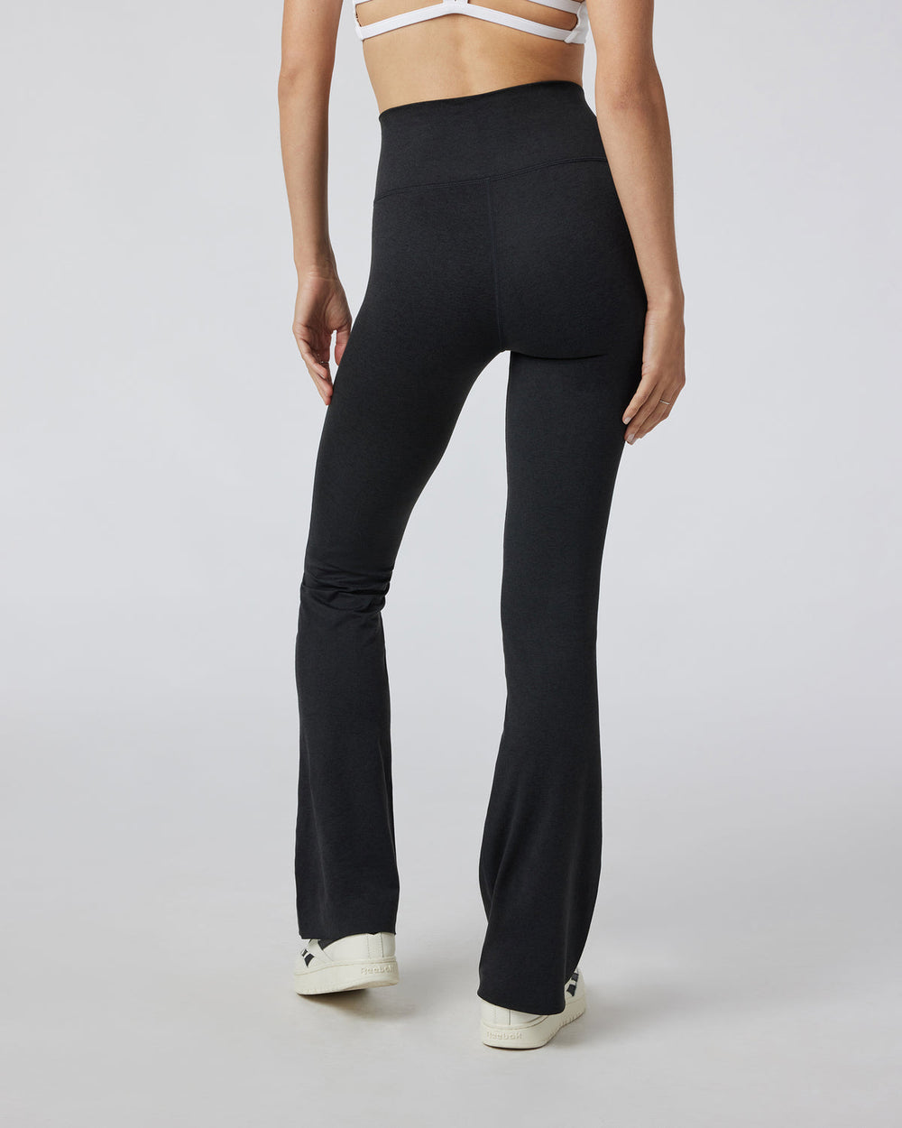 Halo Slim Flare Women's Black Flare Leggings | Vuori On sale