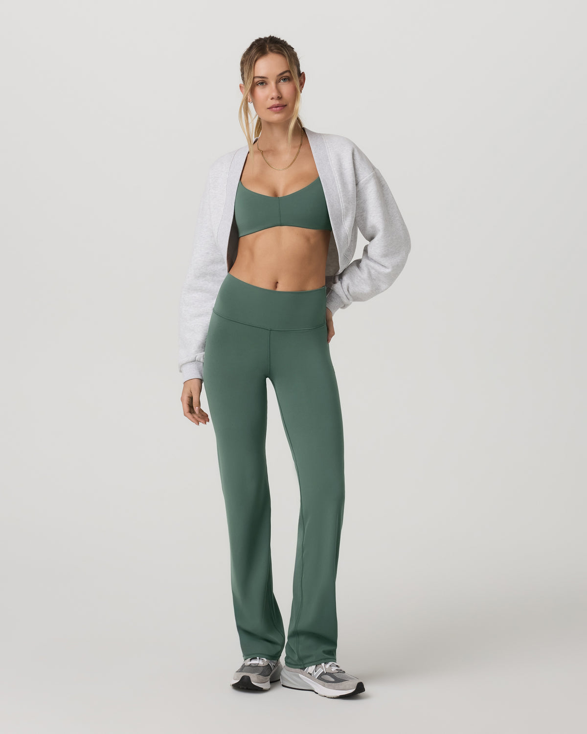 Vuori AllTheFeels™ Straight Leg Women's Agate Green Leggings | Vuori Online