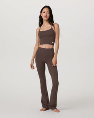 Vuori AllTheFeels™ Slim Flare Women's Java Leggings | Vuori Clothing