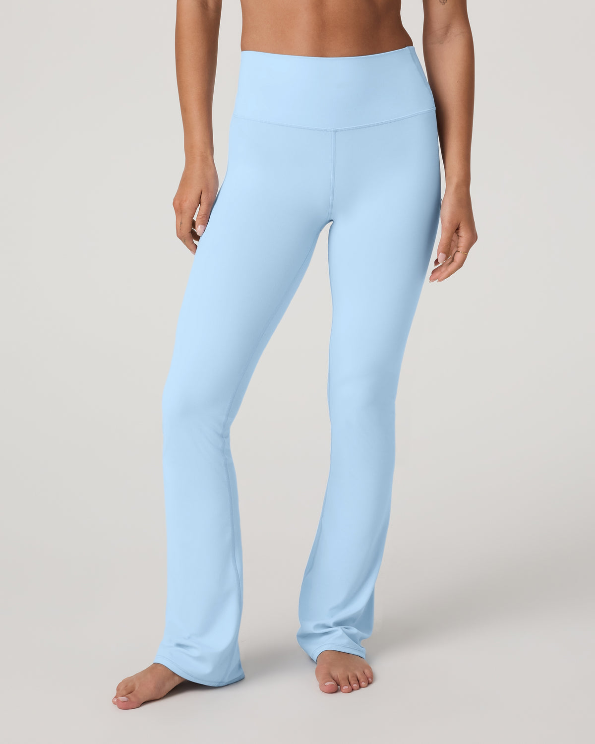 Vuori AllTheFeels™ Slim Flare Crystal Blue Leggings | Vuori For sale