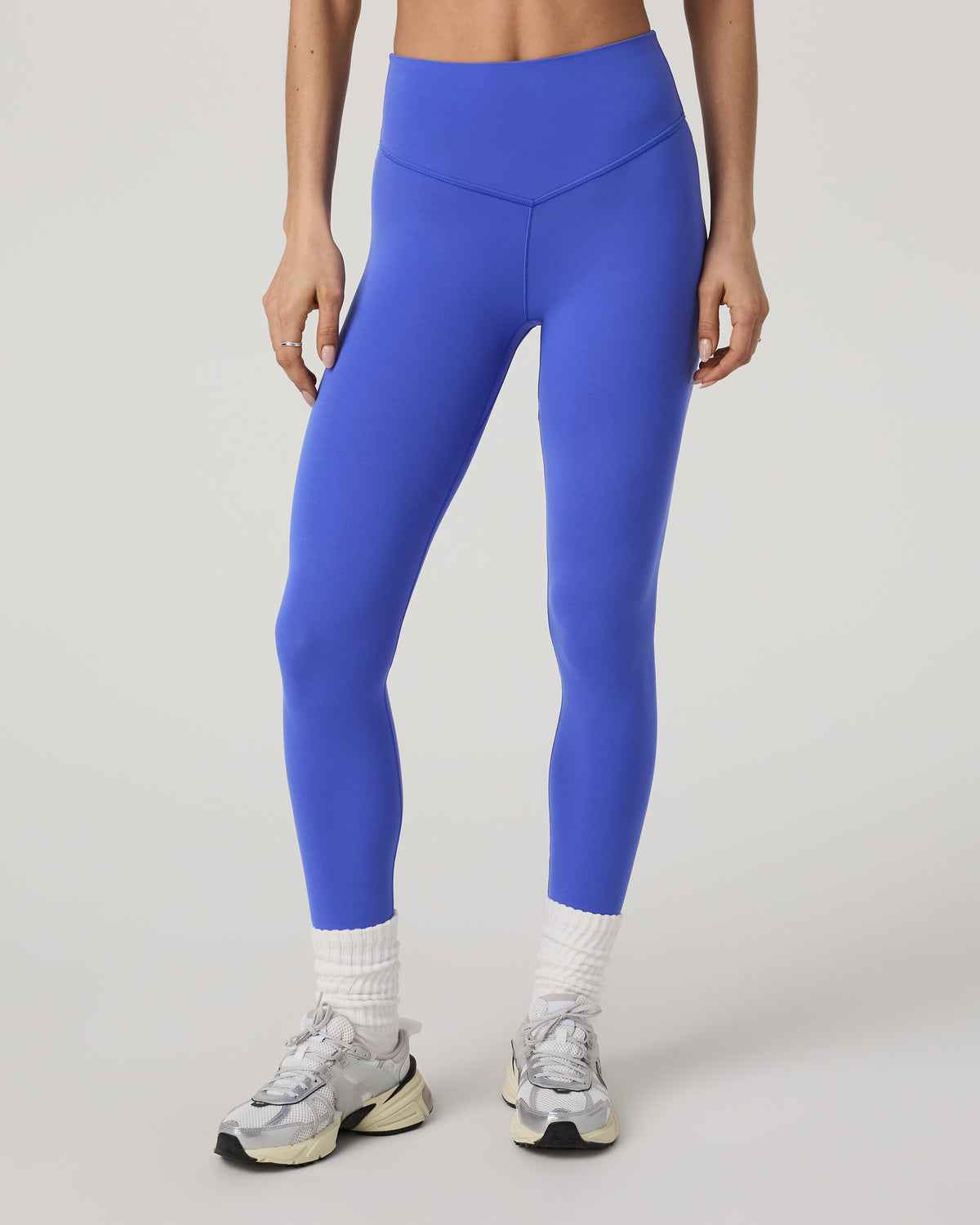Vuori AllTheForm™ Legging - Short Bright Iris Leggings | Vuori Online