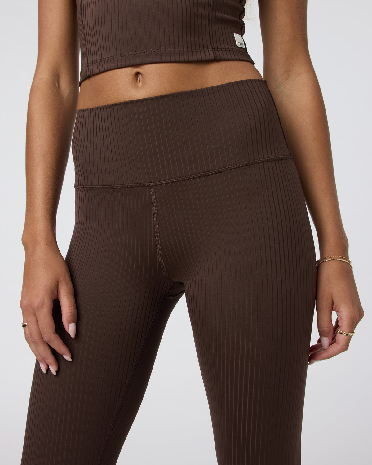 Inversion Rib Legging Java | Vuori Clothing