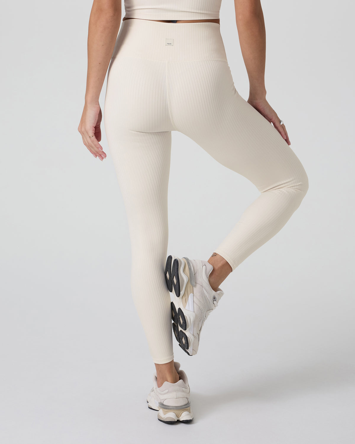 Inversion Rib Legging Marshmallow | Vuori On sale