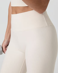Inversion Rib Legging Marshmallow | Vuori On sale
