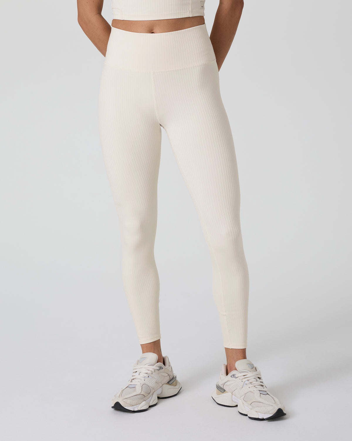 Inversion Rib Legging Marshmallow | Vuori On sale