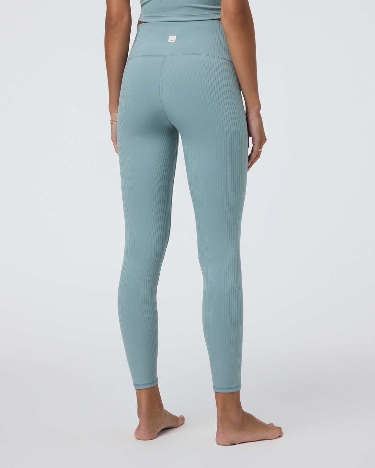 Inversion Rib Legging Mist | Vuori Outlet