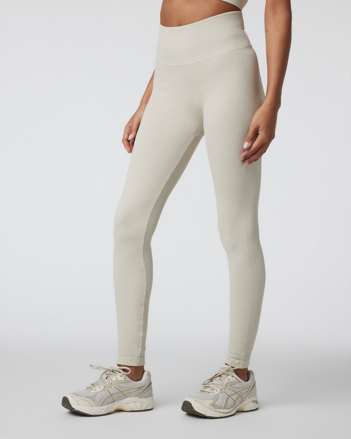 Waffle Seamless Legging Ecru High Rise Leggings | Vuori Sale
