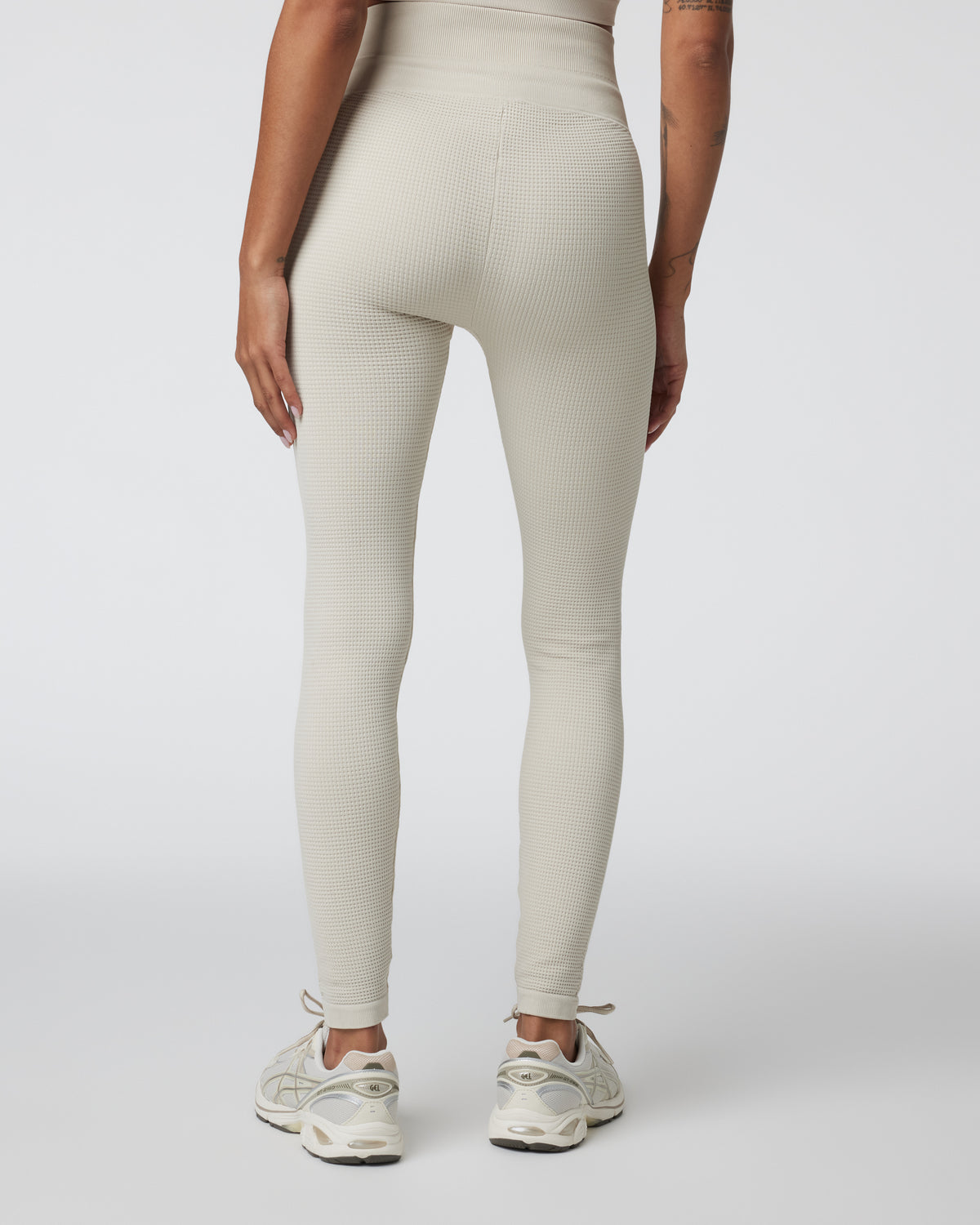 Waffle Seamless Legging Ecru High Rise Leggings | Vuori Sale
