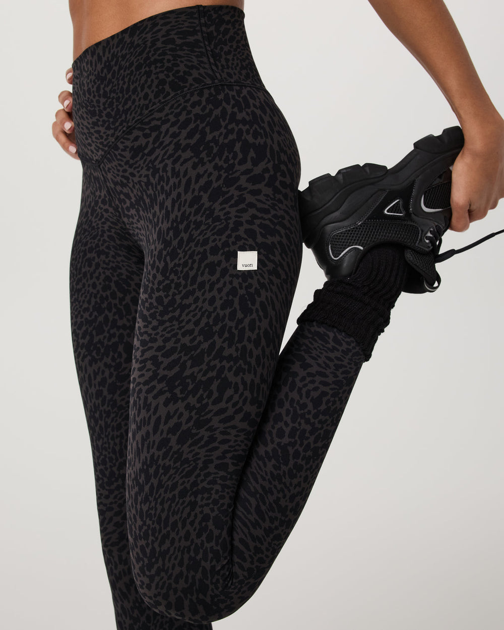 Vuori AllTheForm™ Legging Black Blurred Torrent Legging | Vuori On sale